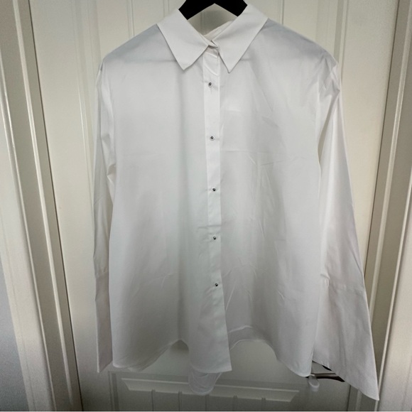 Misha Nonoo Tops - Misha Nonoo Women's White Husband style Button-up Shirt - NWT